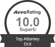 Avvo 10.0 Top attorney DUI Avvo 10.0 Top attorney DUI